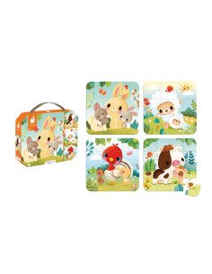 JANOD PUZZLE PROGRESIVO 6-9-12-16 PZS ANIMALES