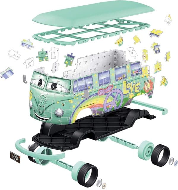RAVENSBURGER - PUZZLE 3D WOLKSWAGEN CARS