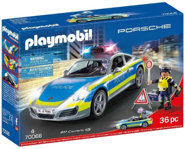 PLAYMOBIL - PORCHE 911 CARRERAS POLICIA