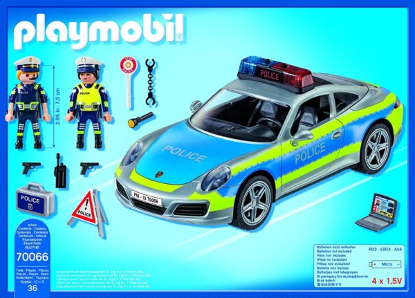 PLAYMOBIL - PORCHE 911 CARRERAS POLICIA