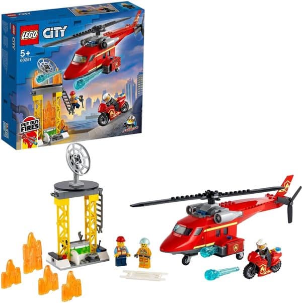 LEGO CITY - HELICOPTERO DE RESCATE BOMBE