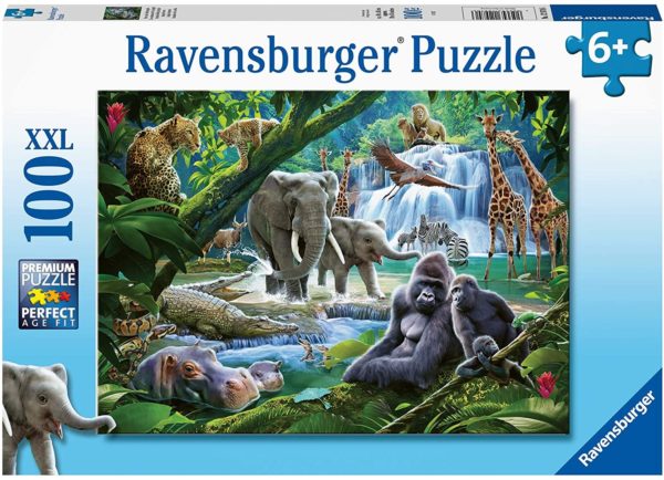 RAVENSBURGER - PUZZLE 100PZS ANIMALES DE